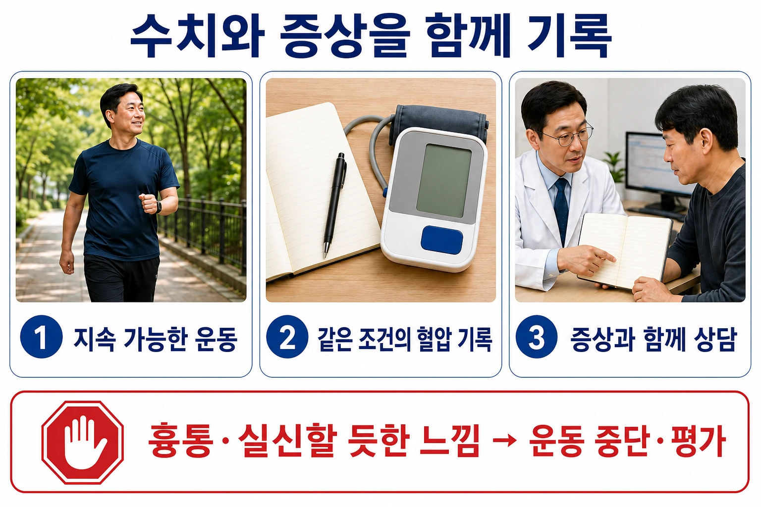 운동을 바꿀 때 확인할 것의 비교와 판단 기준