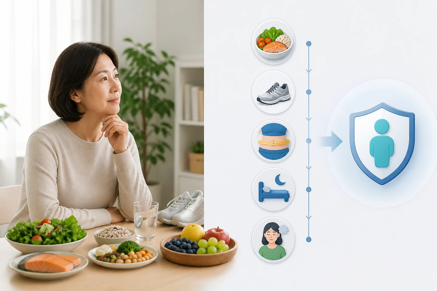 당뇨 예방에서 먼저 볼 항목 내용을 정리한 본문 이미지