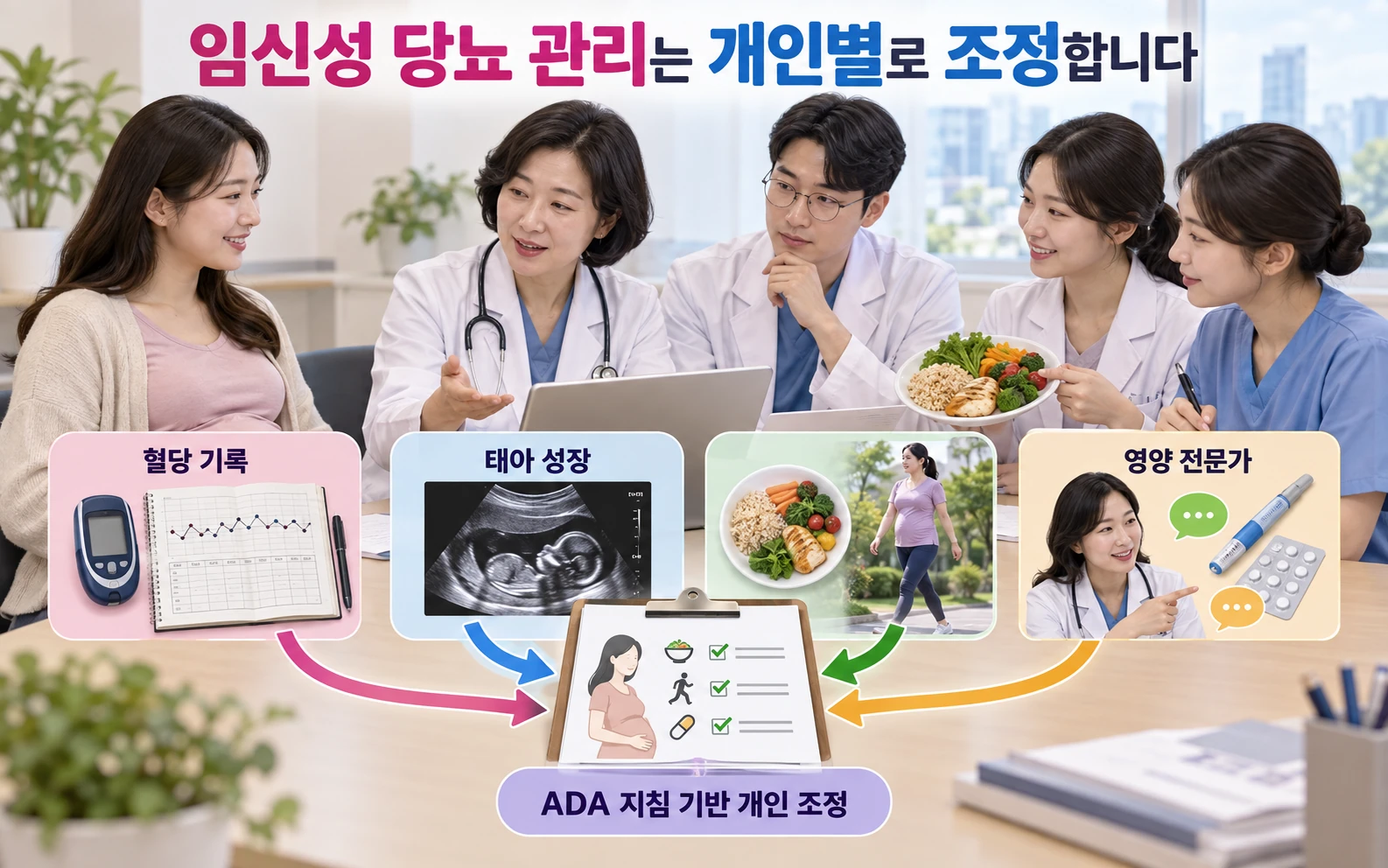 임신성 당뇨 관리는 개인별로 조정합니다