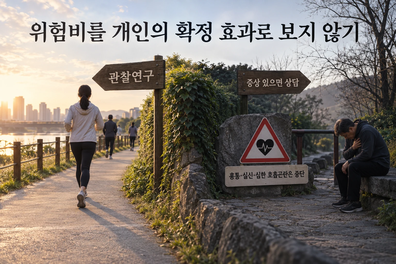 걸음 수가 적어도 속도를 높이면 달라집니다, 오천 보 미만에서 본 사망 위험 연구 결과와 적용 한계를 보여주는 5번째 인포그래픽