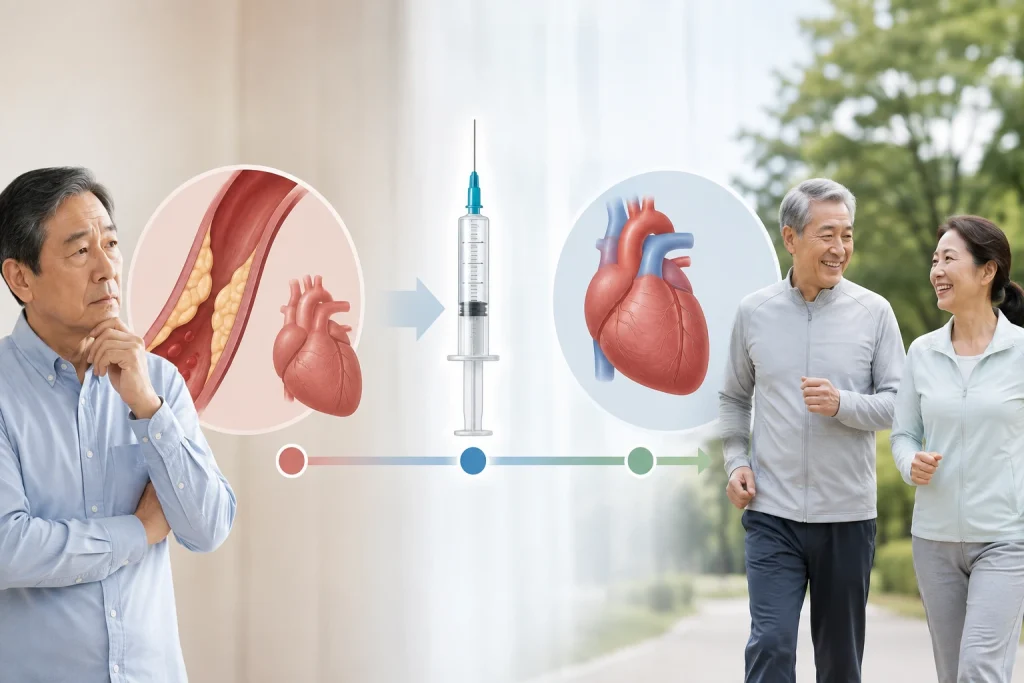 Lp(a)를 한 번 맞는 주사로 낮춘다는데, 심장병도 줄일까 핵심 내용을 보여주는 대표 이미지
