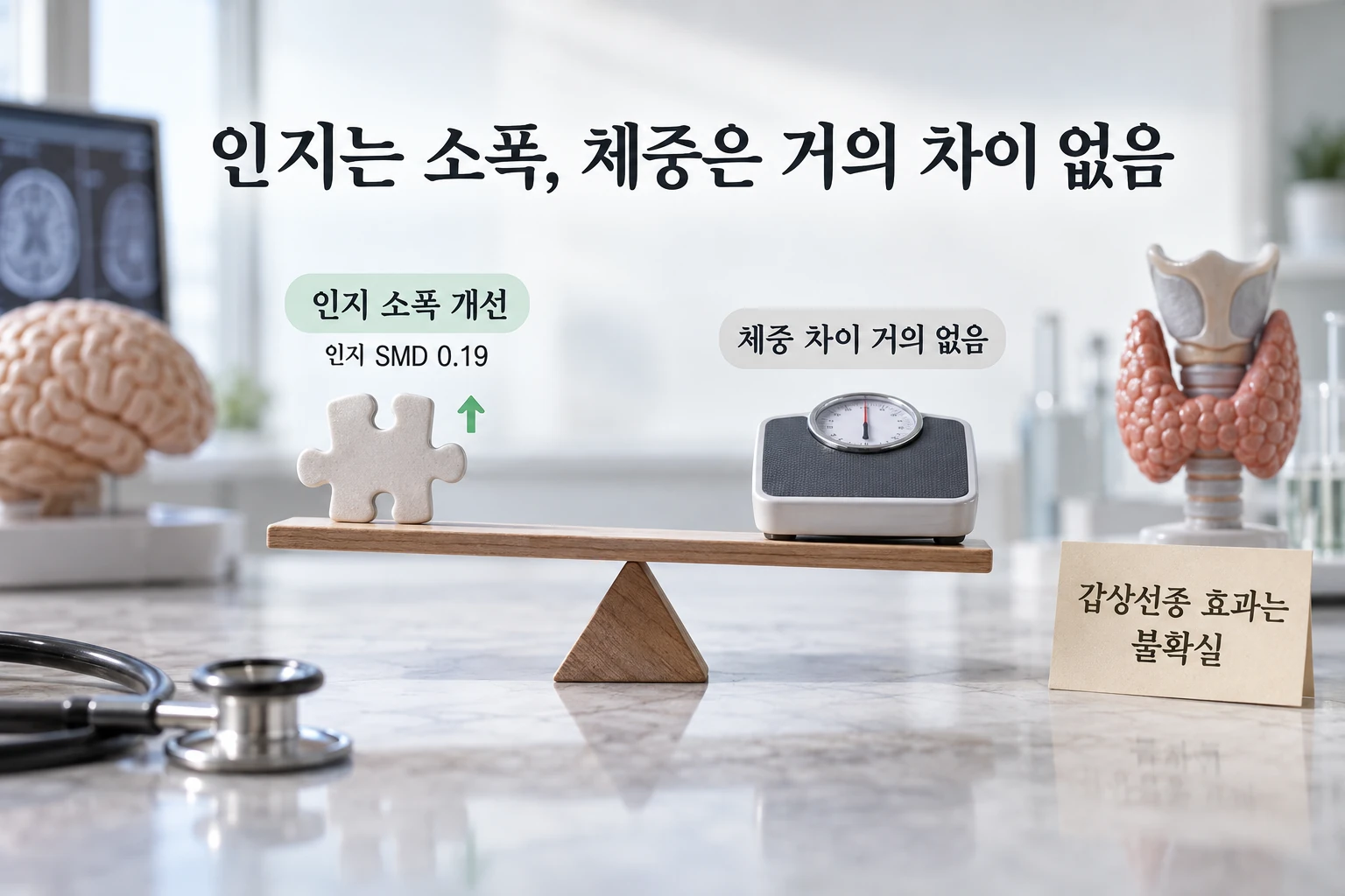 아이에게 요오드 영양제를 먹이면 성장과 인지가 좋아질까 연구 결과와 적용 한계를 보여주는 3번째 인포그래픽