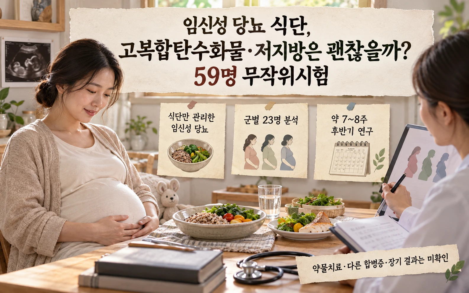 임신성 당뇨 시험의 적용 한계