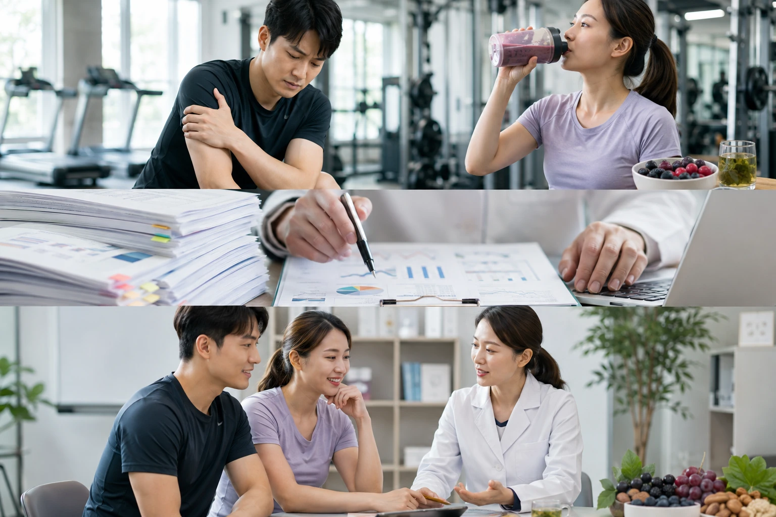 24개 시험과 195개 효과크기