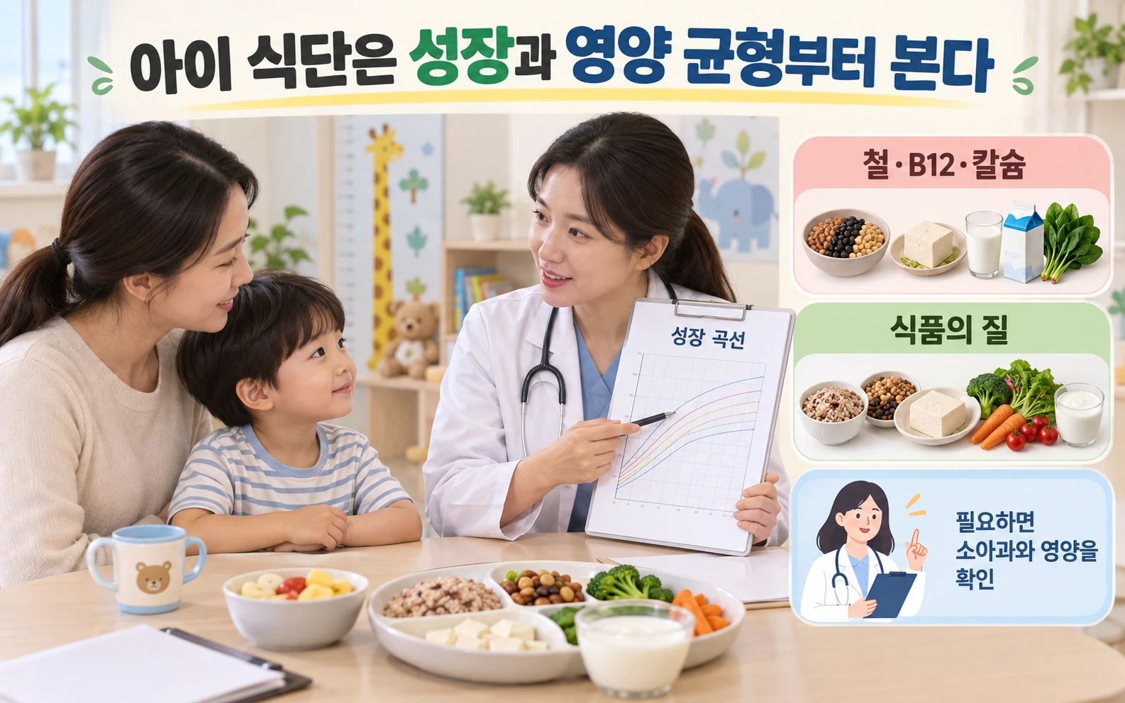 아이 식단에서 먼저 볼 기준의 근거와 적용 범위