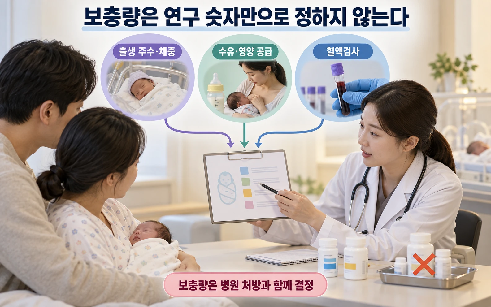 보충량은 연구 숫자만으로 정하지 않는다의 연구 근거와 적용 범위