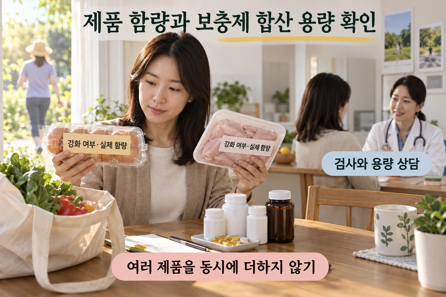 비타민 D 강화 달걀·닭고기, 겨울 수치 하락은 막았지만 보충제만큼 올리진 못했습니다 연구 결과와 적용 한계를 보여주는 4번째 인포그래픽