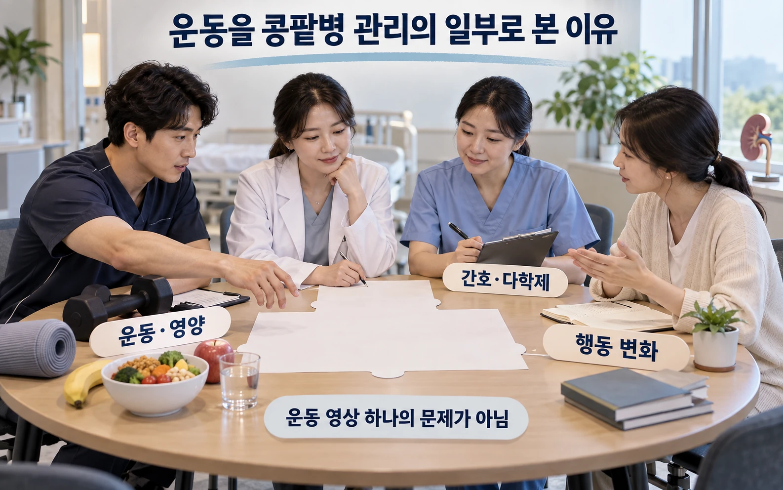 운동을 콩팥병 관리의 일부로 본 이유의 연구 근거와 적용 범위