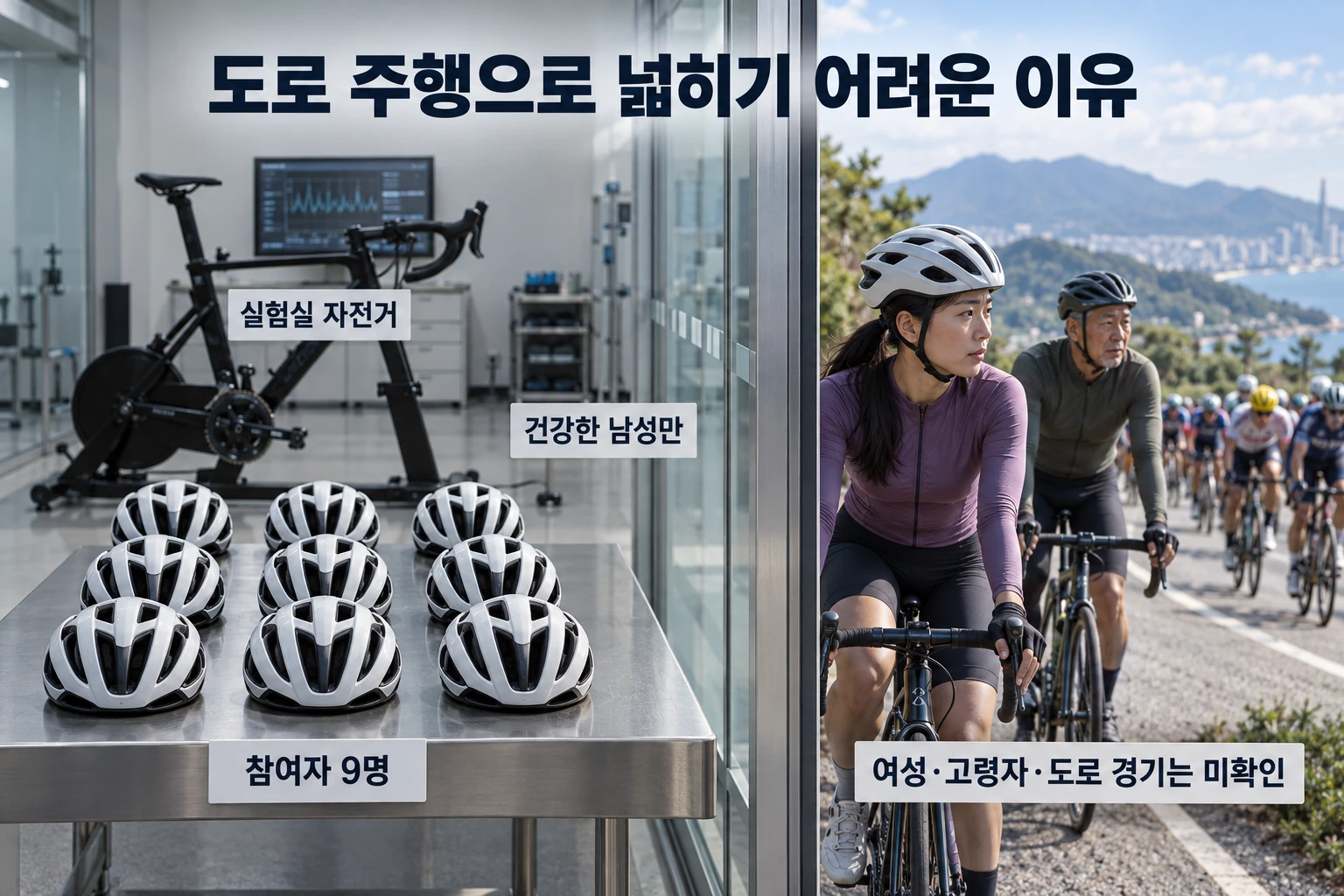 3시간 자전거를 탄 뒤 눈 움직임이 느려질 때, 탄수화물을 먹으면 막을 수 있을까 연구 결과와 적용 한계를 보여주는 5번째 인포그래픽