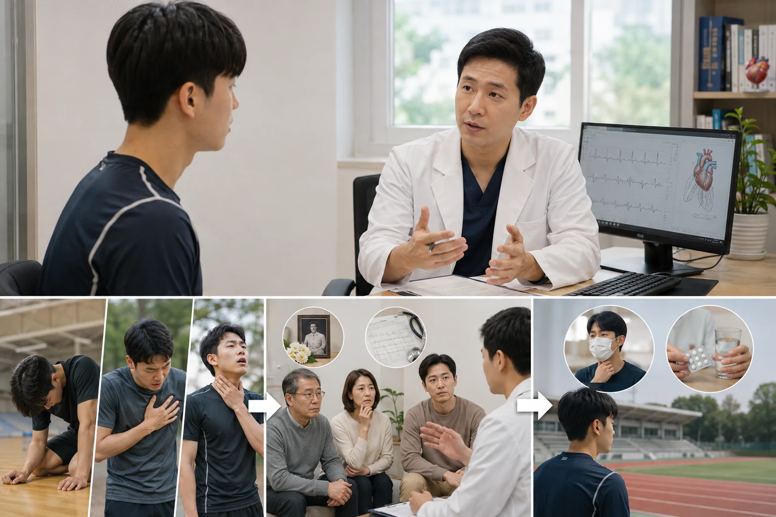 심전도 다음에 확인하는 정보