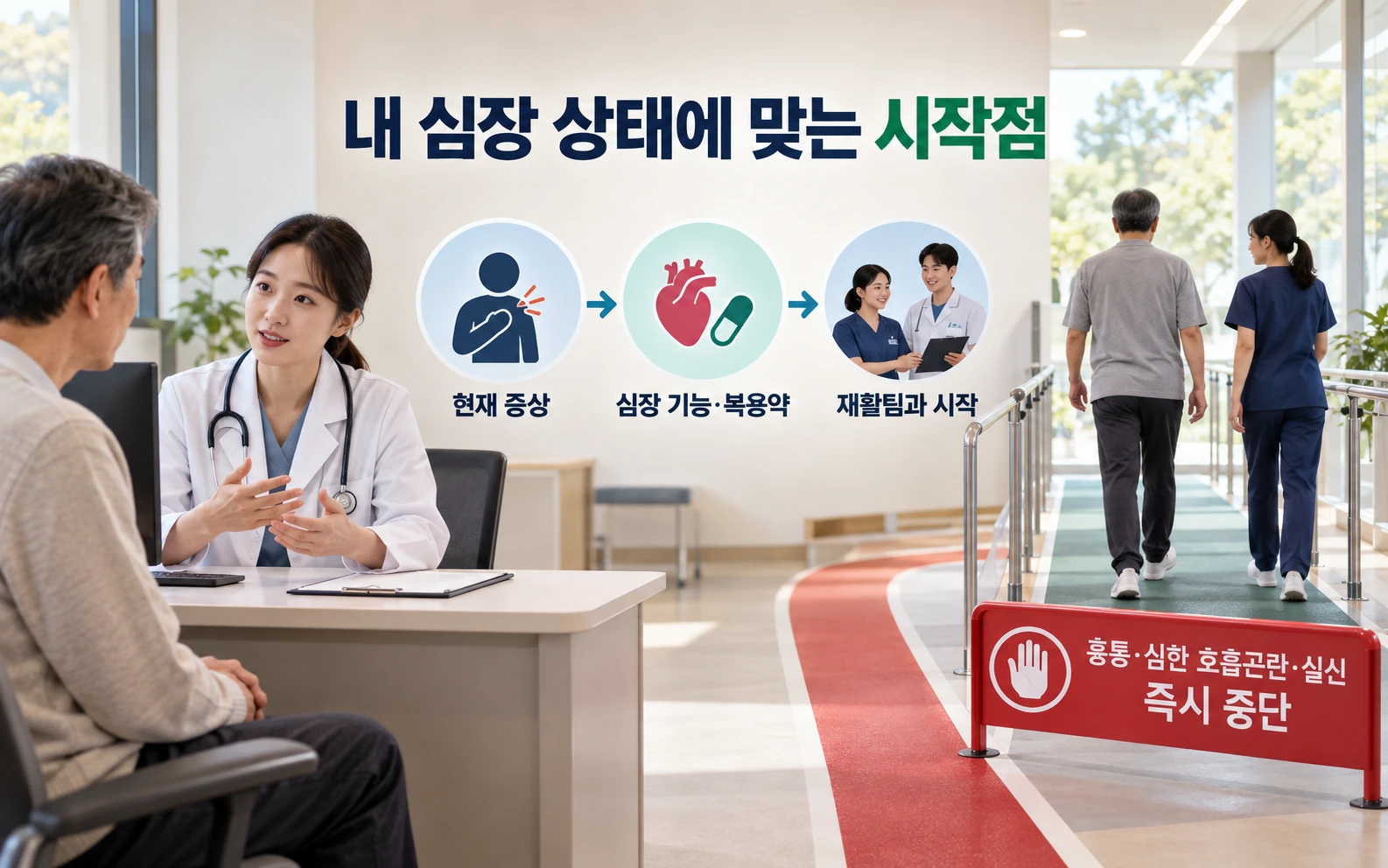 내 심장 상태에 맞는 시작점의 근거와 적용 범위