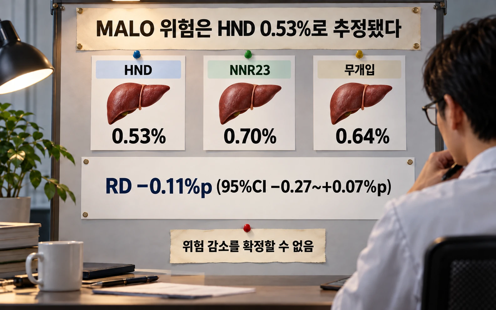 MALO 위험은 HND 0.53%로 추정됐다의 연구 근거와 적용 범위