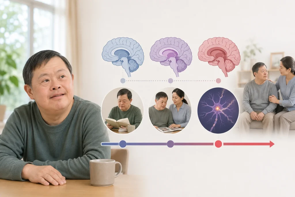 다운증후군 성인의 알츠하이머병 뒤 발작, 언제 더 주의해야 할까 핵심 내용을 보여주는 대표 이미지