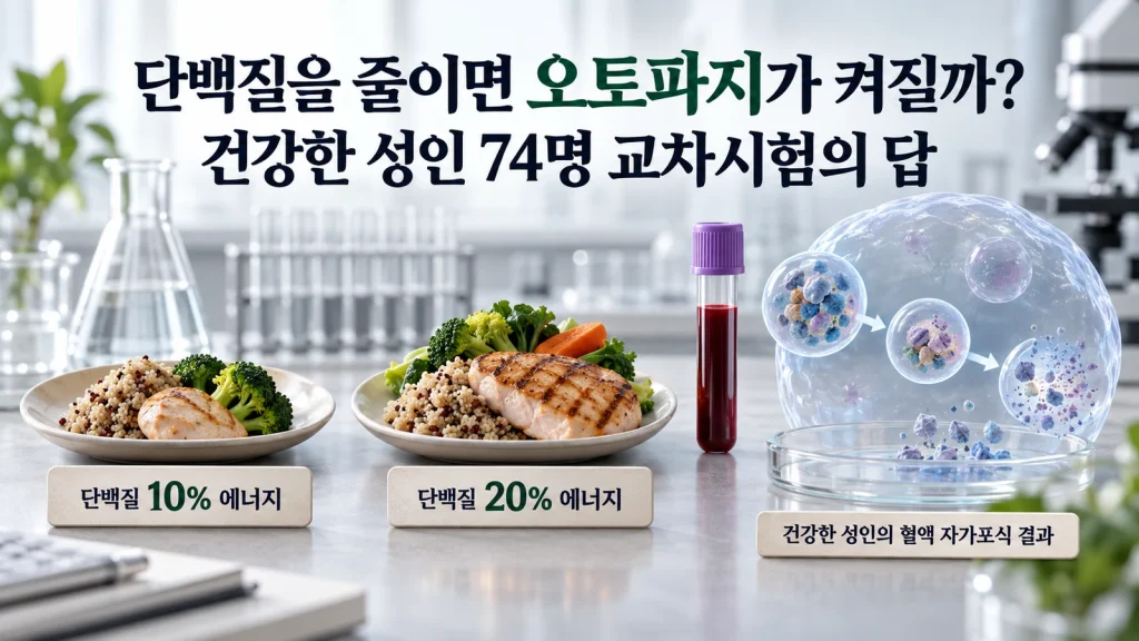 단백질 에너지 비율과 자가포식 연구