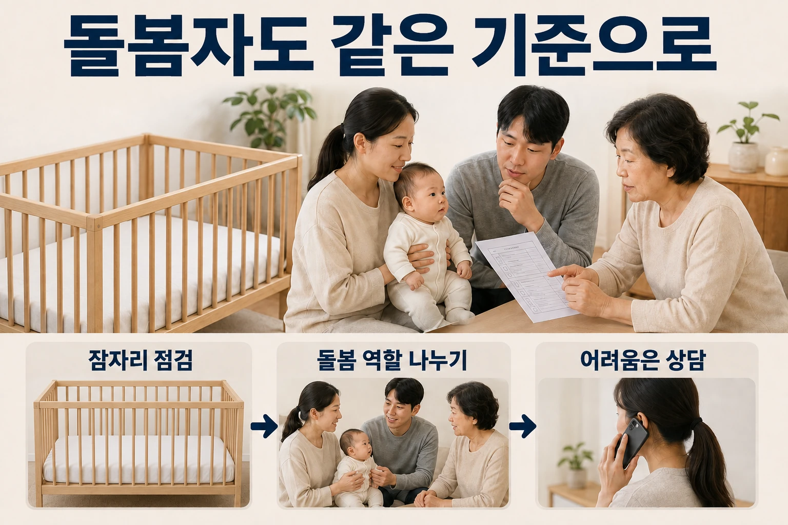 밤중에도 이어지는 돌봄 계획의 비교와 판단 기준