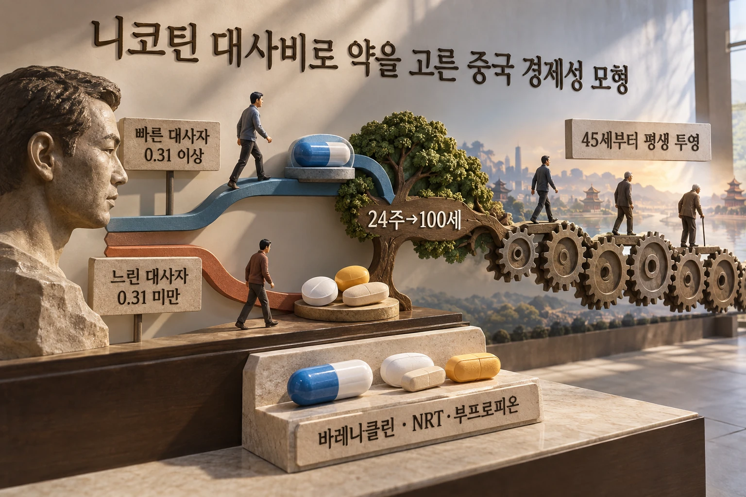 금연약을 니코틴 대사 속도로 고르면 비용 대비 효과가 좋아질까 연구 결과와 적용 한계를 보여주는 2번째 인포그래픽