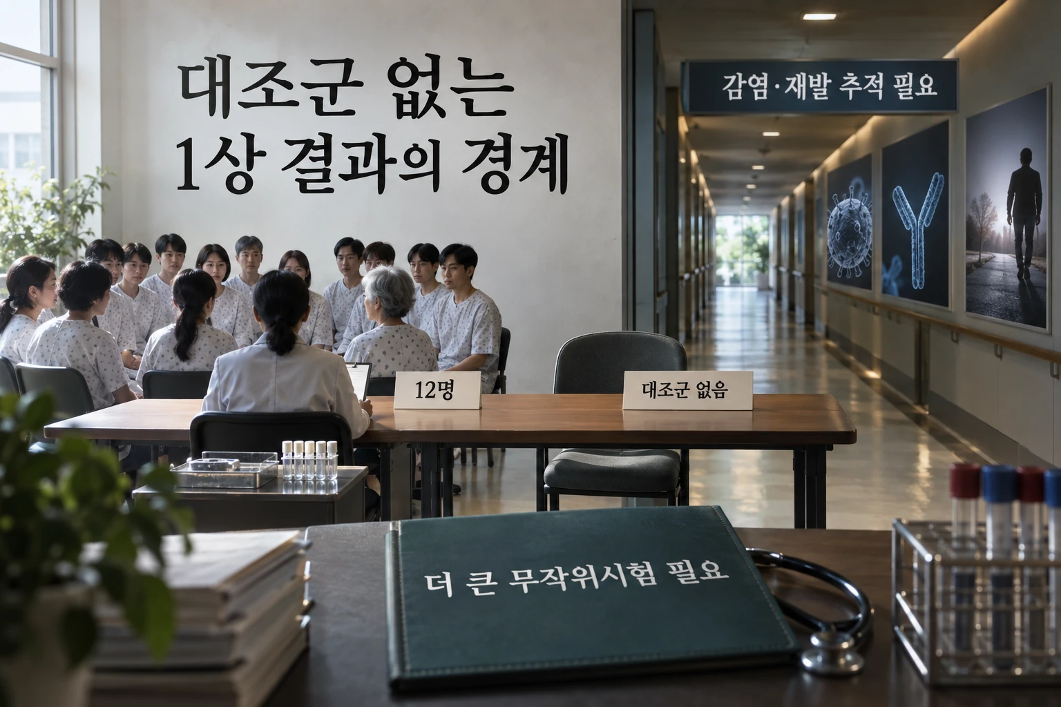 루푸스에서 B세포를 깊게 줄이는 이중항체, 12명 1상시험은 무엇을 보여줬나 연구 결과와 적용 한계를 보여주는 5번째 인포그래픽