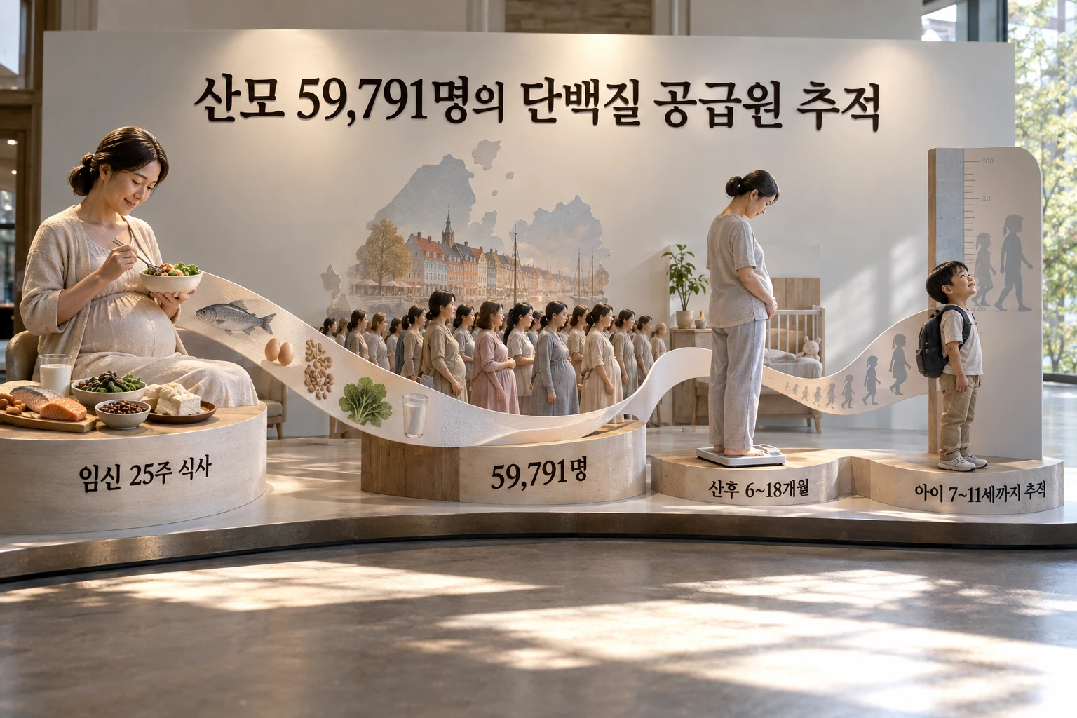 임신 중 단백질, 붉은 고기 대신 생선·닭고기를 먹으면 산후 체중이 덜 남을까 연구 결과와 적용 한계를 보여주는 2번째 인포그래픽